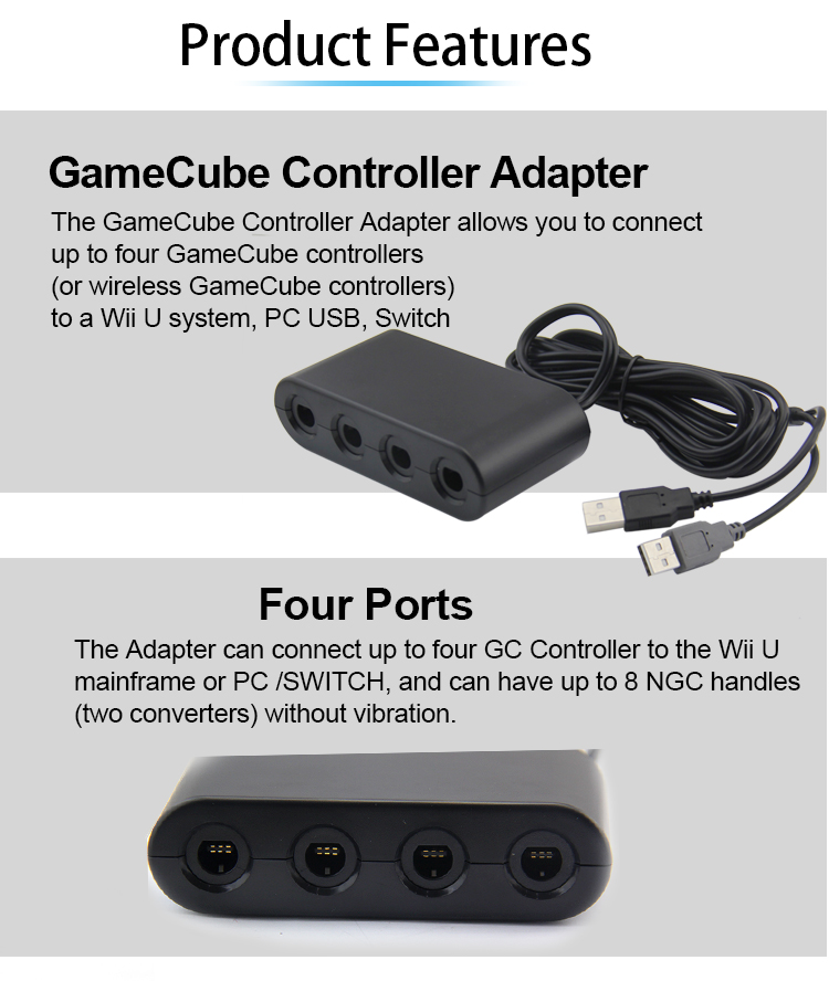 can you use the wiiu gamecube controller adapter for pc