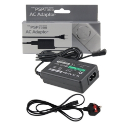 PSP1000/2000/3000 AC Adapter UK Plug