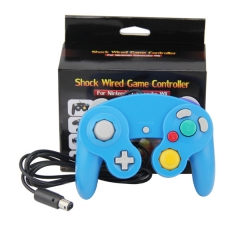 Wired Game Controller for NGC(Bule)