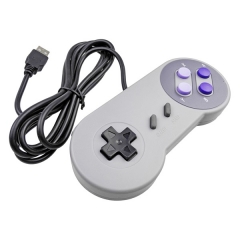 SNES usb game controller Purple Button