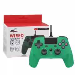 PS4/PC Wired Controller with Sensor Function Green Color