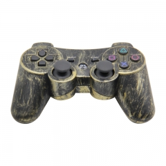 PS3 Wireless Controller with pp bag (black + gold)