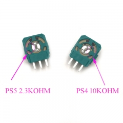 2.3KOHM 3D Analog Micro Switch Sensor for Playstation 4 PS4 / PS5 Controller 3D Thumbstick Axis Resistors Potentiometer